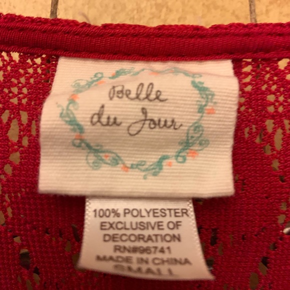 Boho Crochet Vest - Picture 2 of 3